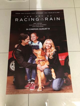 Racing In The Rain Onesheet Movie Poster
