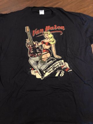 Van Halen 2008 Official Tour Shirt Xl