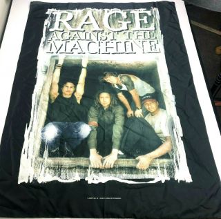 Rage Against The Machine Flag Banner Poster 2006 31 X 40