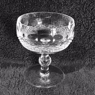 Waterford Orig 1966 Colleen Pattern Cut Crystal Champagne Glass