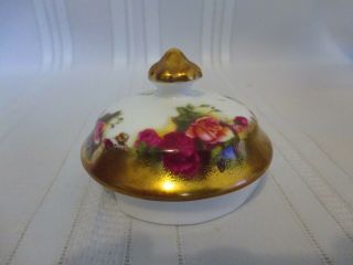 Royal Chelsea Golden Rose Tea Pot Replacement Lid Only