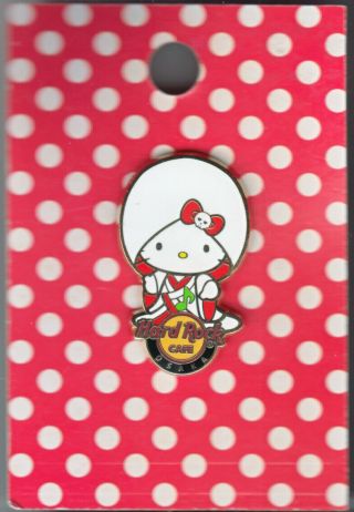 Hard Rock Cafe Pin: Uc Osaka Hello Kitty Traditional Costume Le200