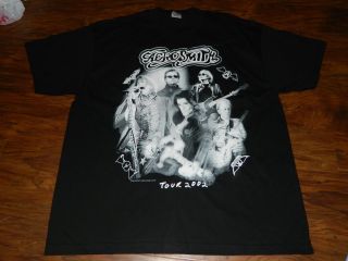 2002 Aerosmith Concert T - Shirt Xl