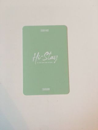 STRAY KIDS Changbin Hi Stay Lucky Box Photocard PC (Green Version) 2