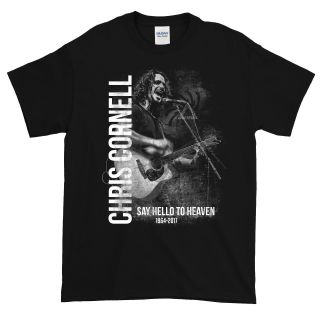 Rip Chris Cornell Tribute 100 Cotton Gildan Ss T - Shirt Created By Spitfire Inc