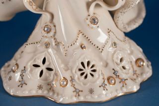 Lenox Florentine & Pearl Lighted Angel Figurine 6