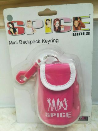 Spice Girls Backpack Keyring Very Rare 1997 Keychain No4