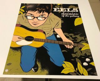 Eels Daisies Of The Galaxy 2000 Skg Music Dreamworks Records Promo Poster 24x18