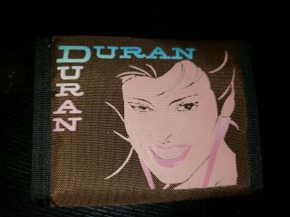 Vintage 1980’s Duran Duran Wallet•brown •velcro•