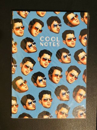 Rare Jonas Brothers Cool Notes Wactt Notebook - Perfect Gift