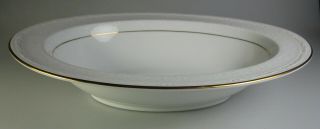 Noritake Whitecliff 4083 (sea Scapes Line) Oval Vegetable Bowl 11 " Perfect