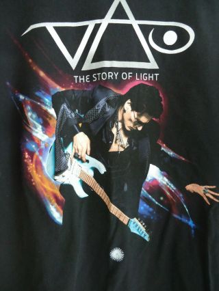 Steve Vai 2012 Concert Tour T - Shirt Size 2xl The Story Of Light