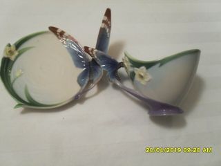 Franz Porcelain - Cup & Saucer - Papillon Butterfly Fz200213
