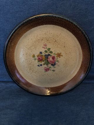 Monroe Salt Maine 11 " Chippendale Floral Dinner Plate/platter