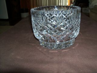 Waterford Crystal Bowl 5 3/4 In X 4 Inches High Very Heavy
