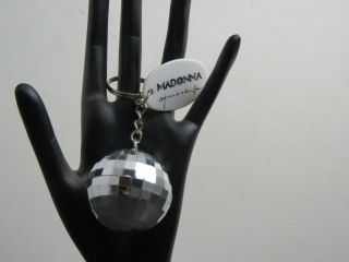 MADONNA CONFESSIONS ON A DANCE FLOOR promo Disco Ball KEYCHAIN rare 2005 3