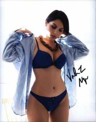 Valentina Nappi Signed 8x10 Photo Reprint Sexy Wow Pornstar 1