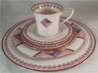 Noritake Momentum 5 - Piece Dinner Place Setting 7734,  1990 Discontinued
