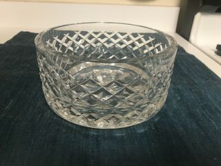 Vintage 7 " Waterford Alana Cut Crystal Bowl All Purpose