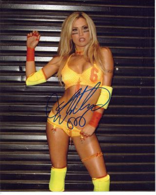 Willa Ford Sexy Playboy Model Actress Signed 8x10 Photo With
