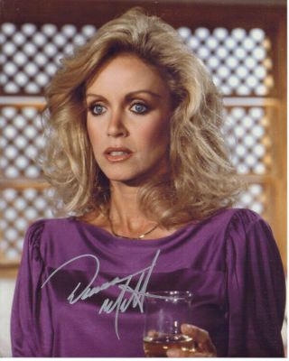 Donna Mills Knots Landing Actress Signed 8x10 Photo With