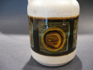 Vintage MCM Dumler Breiden Keramik Art Pottery Vase 332/26 Germany Fat Lava Era 2