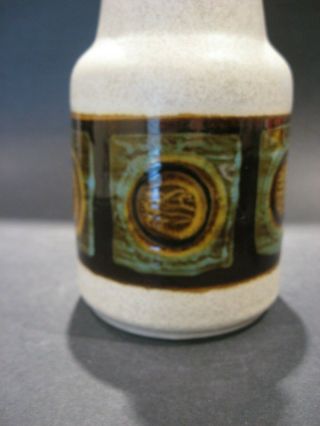 Vintage MCM Dumler Breiden Keramik Art Pottery Vase 332/26 Germany Fat Lava Era 4
