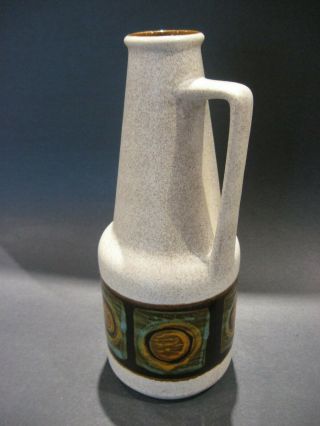 Vintage MCM Dumler Breiden Keramik Art Pottery Vase 332/26 Germany Fat Lava Era 6