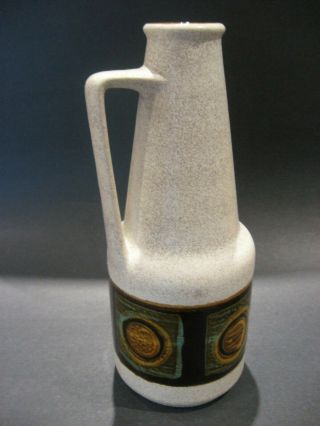 Vintage MCM Dumler Breiden Keramik Art Pottery Vase 332/26 Germany Fat Lava Era 7