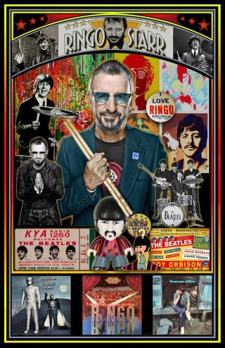 Buy This 11x17 " Ringo Poster And Pick Another Poster From Our Store -