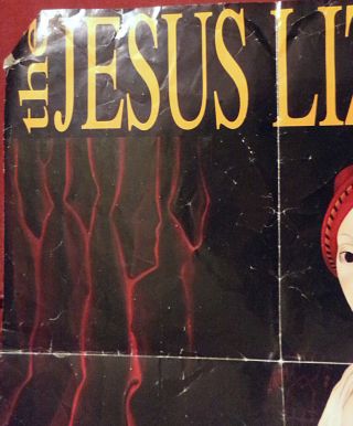 JESUS LIZARD LIAR PROMO POSTER 1992,  HEAD PRESS KIT 1990 SCRATCH ACID DAVID YOW 4