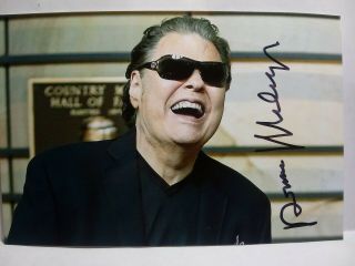 Ronnie Milsap Authentic Hand Signed Autograph 4x6 Photo - Music Legend
