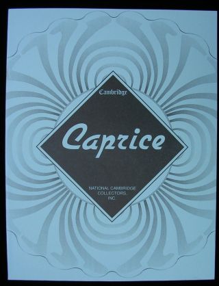 Book - - A Reference Guide On Cambridge Caprice