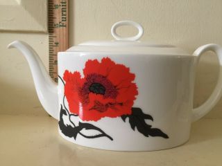 Wedgwood Cornpoppy Full Size Teapot