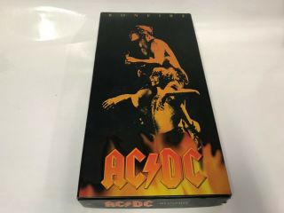 Ac/dc Bonfire Boxed Set With 5 Cds,  Booklet And Poster,  Bonus Cd Black Ice