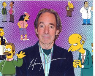 Harry Shearer The Simpsons Actor Signed 8x10 Photo With