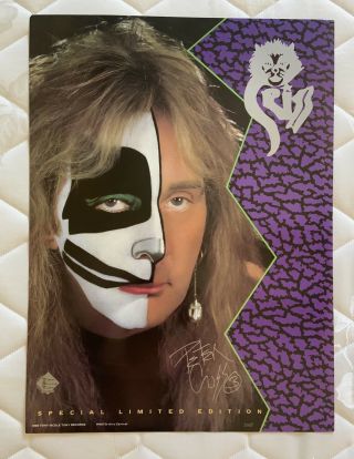 Kiss,  Peter Criss Cat 1 Promotion Poster From 1993.  Number 2047
