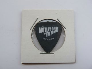 Motley Crue Mick Mars The Earth Dunlop Vintage Concert Tour Issue Guitar Pick