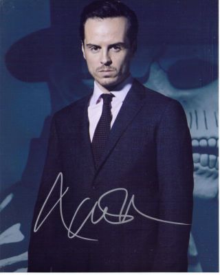 Andrew Scott Spectre Actor James Bond Signed 8x10 Photo With
