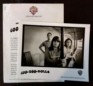 Mega Rare The Goo Goo Dolls Press Kit For A Boy Named Goo Photo O94