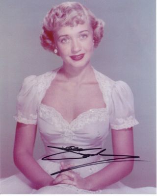 Jane Powell Actress Deep In My Heart Signed 8x10 Photo With
