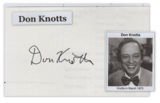 Don Knotts,  Actor & Comedian,  Known For The Andy Griffin & Three 