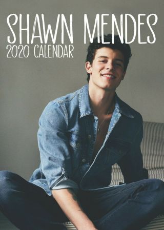 Shawn Mendes Calendar 2020 Large Uk Wall A3 Poster Size & By Oc