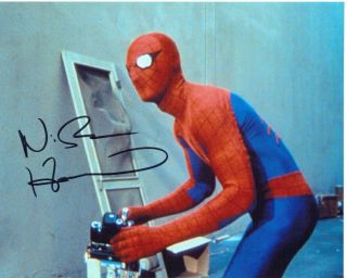 Nicholas Hammond Spider - Man Signed 8x10 Spider - Man Photo With