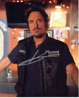 Kim Coates Sons Of Anarchy Tig Trager Signed 8x10 Photo With