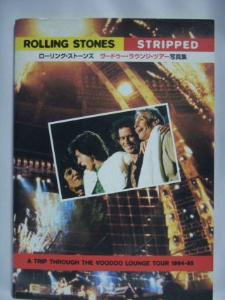 Rolling Stones A Trip Through The Voodoo Lounge Tour 1994 - 95 Photo Book Japan