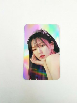 K - Pop Red Velvet Mini Album " Rbb " Official Wendy Photocard