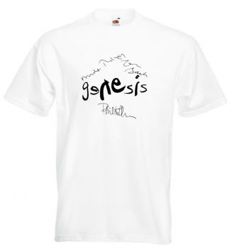 Genesis Autograph T Shirt Phil Collins Mike Rutherford Tony Banks 2