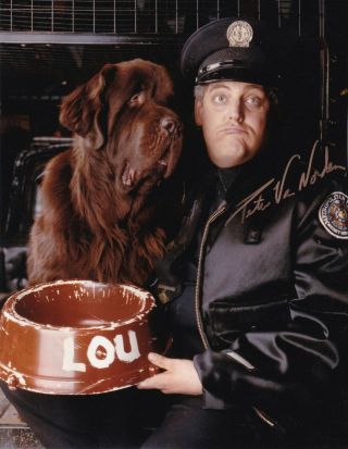 Peter Van Norden (" Police Academy 2 " / " The Accused " Co - Star) Signed Photo