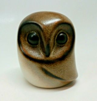 Vintage Howard Pierce Ceramic Owl Mcm Mid Century Modern California Pottery